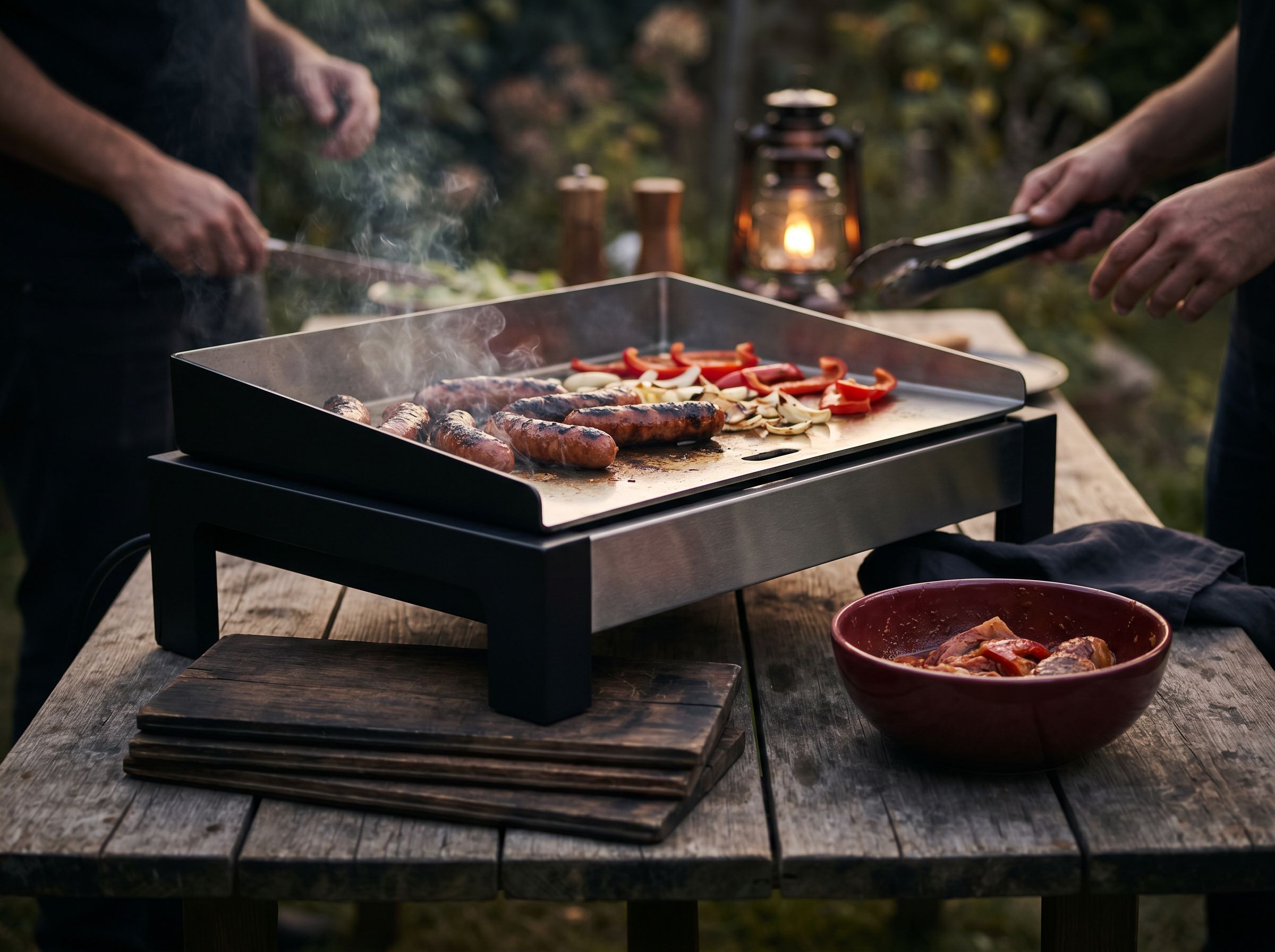 Comment choisir entre une plancha electrique en fonte et en acier
